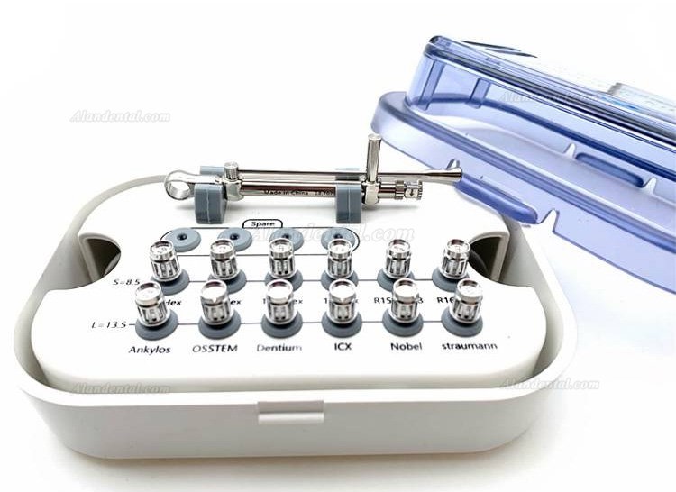 Dental Implant Torque Wrench Latch-Type Multi Driver Set for Dental Practices